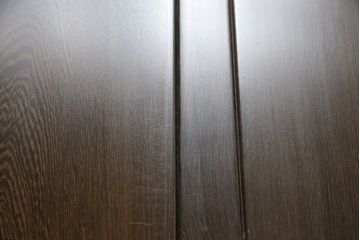 中古　最高級品　鉄刀木(タガヤサン)無垢材　内部が銅製の関西火鉢(ローテーブル、長火鉢、座卓、リビングテーブル、囲炉裏)(R-057632)