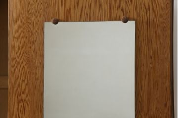 中古　美品　屋久杉　密に詰まった杢目が美しいワードローブ(定価約70万円)(洋服タンス、収納棚)(R-057634)
