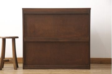 中古　美品　大坂屋製　軽井沢彫り　繊細かつ大胆な彫刻が魅力的なチェスト(引き出し、衣装タンス、収納箪笥)(R-057639)