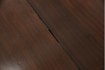 和製アンティーク　総紫檀材　個性的なデザインの雷文が目を引く座卓(総シタン材、ローテーブル、センターテーブル)(R-057643)