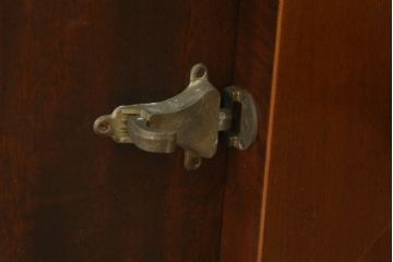 イギリスアンティーク　最高級　真鍮象嵌入り　マホガニー材　ホームパーティーにもおすすめ! 特大エクステンションテーブル(ダイニングテーブル)(R-057651)