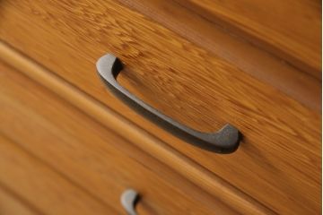 中古　民芸家具　屋久杉を贅沢に使用した木の温もりあふれる重ね箪笥(衣装箪笥、引き出し、チェスト、引き出し10杯)(R-057653)