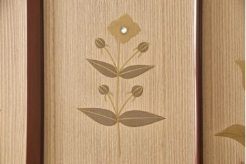 中古　美品　最高級　桐の松山(松山家具)　蒔絵入り　上質な和の空間づくりにおすすめの大阪泉州総桐箪笥(並厚、四方丸、総桐たんす、着物箪笥、衣装箪笥、整理タンス)(定価約250万円)(R-057660)