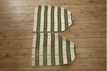 中古　美品　DREXEL HERITAGE(ドレクセルヘリテイジ)　落ち着いた色合いとストライプ柄がクラシカルな雰囲気を高める3人掛けソファ(三人掛けソファ、3P)(R-057677)