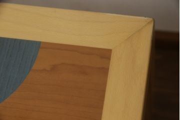 北欧ビンテージ　スウェーデン　GARSNAS(ヤシネス)　コンテンポラリー　個性的な図柄が目を引くセンターテーブル(ローテーブル、リビングテーブル、ヴィンテージ)(R-057678)