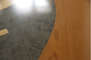 北欧ビンテージ　スウェーデン　GARSNAS(ヤシネス)　コンテンポラリー　個性的な図柄が目を引くセンターテーブル(ローテーブル、リビングテーブル、ヴィンテージ)(R-057678)