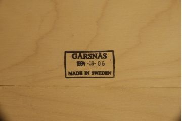 北欧ビンテージ　スウェーデン　GARSNAS(ヤシネス)　コンテンポラリー　個性的な図柄が目を引くセンターテーブル(ローテーブル、リビングテーブル、ヴィンテージ)(R-057678)