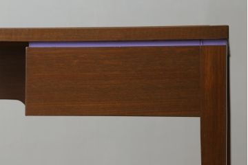 イギリスビンテージ　マホガニー材　気品と個性が感じられるコーナーデスク(コンソールテーブル、ワークデスク、在宅ワーク、在宅用、ヴィンテージ)(R-057683)