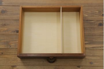 イギリスビンテージ　マホガニー材　気品と個性が感じられるコーナーデスク(コンソールテーブル、ワークデスク、在宅ワーク、在宅用、ヴィンテージ)(R-057683)