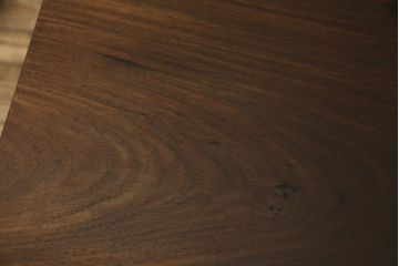 和製ビンテージ　最高級!　指物工芸家具　中桐・漆塗り　総シタン(紫檀)　凝った意匠が魅力的な、天板一枚板の文机(座机、在宅ワーク用、ローテーブル、センターテーブル、ヴィンテージ)(R-057694)