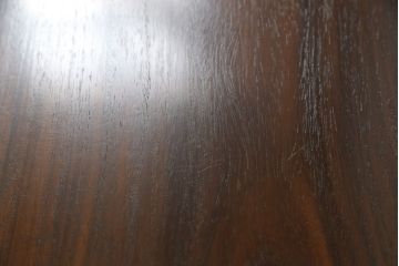 和製ビンテージ　最高級!　指物工芸家具　中桐・漆塗り　総シタン(紫檀)　凝った意匠が魅力的な、天板一枚板の文机(座机、在宅ワーク用、ローテーブル、センターテーブル、ヴィンテージ)(R-057694)