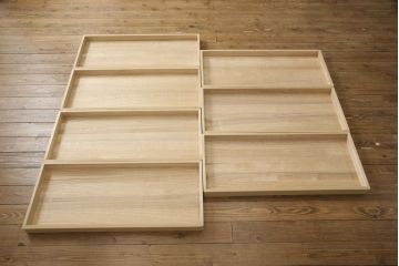 中古　渋い色合いの金具が粋な雰囲気を醸し出す加茂総桐帯箪笥(並厚、総桐たんす、着物箪笥、衣装箪笥、整理タンス)(R-057707)