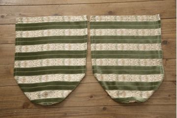 中古　DREXEL HERITAGE(ドレクセルヘリテイジ)　落ち着いた色合いとストライプ柄がクラシカルな雰囲気を高める1人掛けソファ(一人掛けソファ、1P)(R-057735)