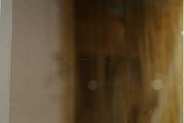 和製アンティーク　レトロで変わったデザインの本棚　(R-057756)