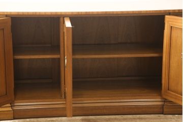 中古　美品　特注品　DREXEL HERITAGE(ドレクセルヘリテイジ)　希少デザイン!!両面使いカウンターテーブル(サイドボード、サイドキャビネット)(定価約115万円)(R-057763)
