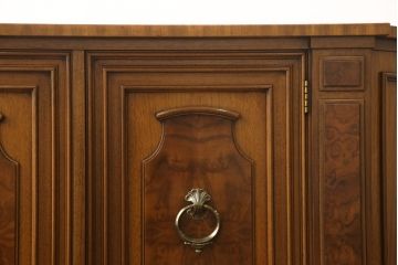 中古　美品　特注品　DREXEL HERITAGE(ドレクセルヘリテイジ)　希少デザイン!!両面使いカウンターテーブル(サイドボード、サイドキャビネット)(定価約115万円)(R-057763)