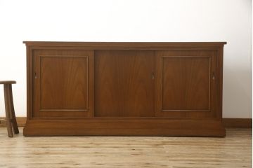 中古　美品　特注品　DREXEL HERITAGE(ドレクセルヘリテイジ)　希少デザイン!!両面使いカウンターテーブル(サイドボード、サイドキャビネット)(定価約115万円)(R-057763)