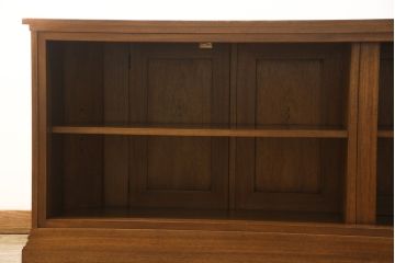 中古　美品　特注品　DREXEL HERITAGE(ドレクセルヘリテイジ)　希少デザイン!!両面使いカウンターテーブル(サイドボード、サイドキャビネット)(定価約115万円)(R-057763)