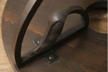 フランスアンティーク　アールヌーヴォー期　ミューラー兄弟(Muller Freres Luneville)　CHAPCLLE NANCY　ヴィトリフィカシオン彩　上質な空間を演出するフロアスタンド(スタンドライト、フロア照明、アールヌーボー)(定価約350万円)(R-057766)