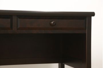 和製ビンテージ　希少な絶版品!　北海道民芸家具　シンプルなデザインの平机(ワークデスク、在宅ワーク用、作業台、ヴィンテージ)(R-057776)