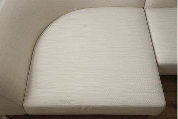 中古　超美品　arflex(アルフレックス)　VASCA(ヴァスカ)(ファブリックF3)　125DL+150R　2.5人掛けソファ(定価44万円+51万円=95万円)(2人掛けソファ、3人掛けソファ)(R-057777)