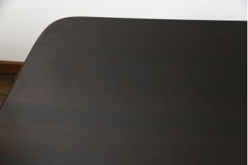 中古　美品　松本民芸家具　クラシカルな脚がおしゃれなT型食卓(ダイニングテーブル、4人掛け、6人掛け)(R-057807)