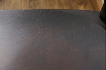 中古　美品　松本民芸家具　220F型　シックな佇まいが魅力的なチェア2脚セット(ダイニングチェア、板座チェア、椅子)(R-057809)