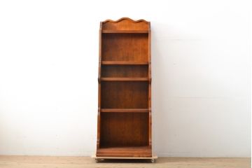中古　バロッサバレンティ(VARO,S.A. VALENTI)　クラシカルな佇まいが魅力的なシェルフ(飾り棚、本棚、ラック、収納棚)(R-057815)