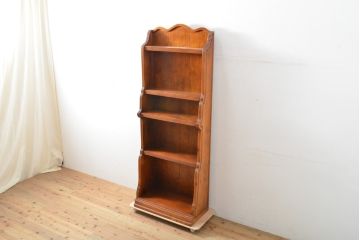 中古　バロッサバレンティ(VARO,S.A. VALENTI)　クラシカルな佇まいが魅力的なシェルフ(飾り棚、本棚、ラック、収納棚)(R-057815)
