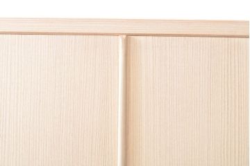 中古　伝統工芸士　熊倉由蔵作　かくし付き　金具の梅と小鳥のデザインが優しい雰囲気を醸し出す加茂総桐箪笥(胴厚、総桐たんす、引き出し、チェスト、着物箪笥)(定価約120万円)(R-057824)