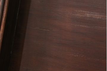 中国アンティーク　最高級!　鉄刀木(タガヤサン)　天板大理石　アジアンテイストな組み立て式両袖机(ニーホールデスク、ワークデスク、在宅用、在宅用ワークデスク)(R-057848)