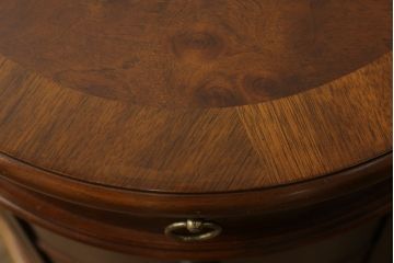 中古　美品　DREXEL HERITAGE(ドレクセルヘリテイジ)　Cameo Classics(キャメオクラシックス)　高級感溢れるキドニーデスク(定価約170万円)(両袖デスク、机、在宅ワーク、在宅用ワークデスク、カウンターテーブル)(R-057850)