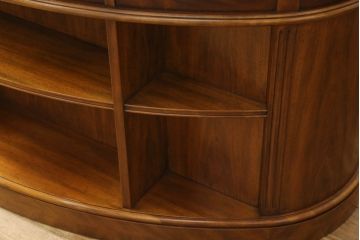 中古　美品　DREXEL HERITAGE(ドレクセルヘリテイジ)　Cameo Classics(キャメオクラシックス)　高級感溢れるキドニーデスク(定価約170万円)(両袖デスク、机、在宅ワーク、在宅用ワークデスク、カウンターテーブル)(R-057850)