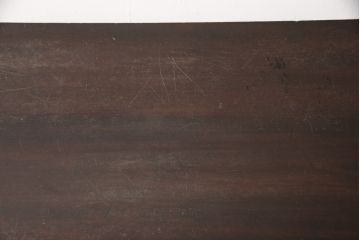 中古　美品　松本民芸家具　シンプルなデザインが魅力的なダイニングテーブル(2人掛け)(R-057851)