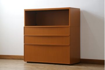 中古　美品　arflex(アルフレックス)　コンポーザー　シンプルで洗練されたデザインが魅力的なチェスト(引き出し)(R-057858)