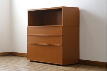 中古　美品　arflex(アルフレックス)　コンポーザー　シンプルで洗練されたデザインが魅力的なチェスト(引き出し)(R-057858)