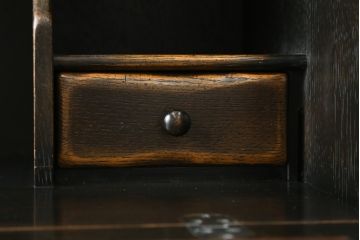 中古　飛騨産業　キツツキ　プロヴィンシャルシリーズ　上品なデザインと堅牢なつくりが魅力のライティングビューロー(定価約54万円)(ワークデスク、机、簿記机、在宅ワーク、在宅用チェスト)(R-057860)