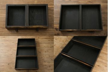 中古　飛騨産業　キツツキ　プロヴィンシャルシリーズ　上品なデザインと堅牢なつくりが魅力のライティングビューロー(定価約54万円)(ワークデスク、机、簿記机、在宅ワーク、在宅用チェスト)(R-057860)