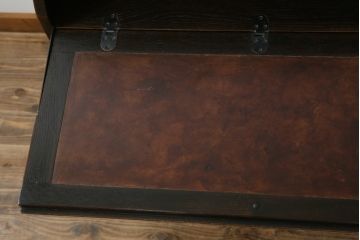 中古　飛騨産業　キツツキ　プロヴィンシャルシリーズ　上品なデザインと堅牢なつくりが魅力のライティングビューロー(定価約54万円)(ワークデスク、机、簿記机、在宅ワーク、在宅用チェスト)(R-057860)