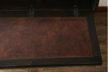 中古　飛騨産業　キツツキ　プロヴィンシャルシリーズ　上品なデザインと堅牢なつくりが魅力のライティングビューロー(定価約54万円)(ワークデスク、机、簿記机、在宅ワーク、在宅用チェスト)(R-057860)