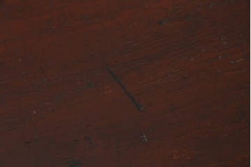 和製アンティーク　黒漆塗りと趣ある金具が魅力的な庄内小箪笥　(R-057862)