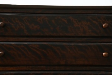 中古　美品　松本民芸家具　当店リメイク　シックな佇まいが魅力!落ち着きのある空間づくりにおすすめのローチェスト　(R-057893)