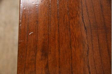 和製アンティーク　高級品　希少!　総桐材　総漆塗り　ちょっとした飾り台にも使えそうな踏み台(ステップ、飾り台、花台)(R-057914)