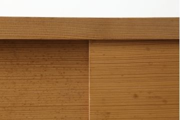 中古　民芸家具　和の空間づくりに取り入れたいシンプルな置き水屋(置水屋、茶水屋、戸棚、茶棚、収納棚)(R-057918)