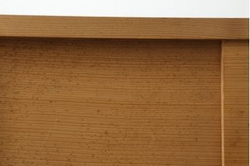 中古　民芸家具　和の空間づくりに取り入れたいシンプルな置き水屋(置水屋、茶水屋、戸棚、茶棚、収納棚)(R-057918)