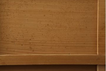 中古　民芸家具　和の空間づくりに取り入れたいシンプルな置き水屋(置水屋、茶水屋、戸棚、茶棚、収納棚)(R-057918)