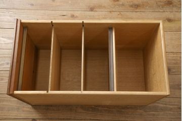 中古　美品　DREXEL HERITAGE(ドレクセルヘリテイジ)　Triune(トライユン)　レザートップが格好いいマホガニー材製のデスク(定価約75万円)(両袖机、在宅ワーク、在宅用ワークデスク)(R-057924)