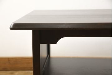 中古　美品　北海道民芸家具　落ち着きのある大人空間づくりに活躍してくれるセンターテーブル(リビングテーブル、ローテーブル)(R-057927)