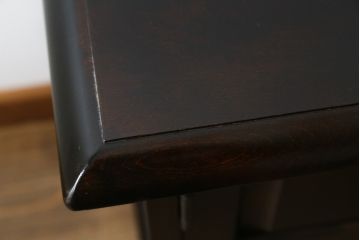 中古　北海道民芸家具　木のあたたかみを感じるサイドボード(収納棚、リビングボード、キャビネット)(R-057934)