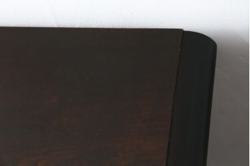 中古　北海道民芸家具　木のあたたかみを感じるサイドボード(収納棚、リビングボード、キャビネット)(R-057934)